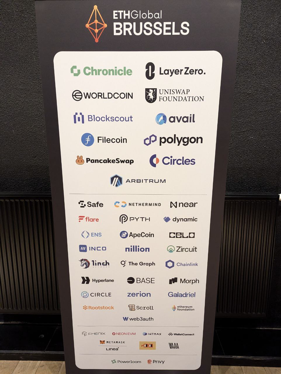 EthGlobal sponsors