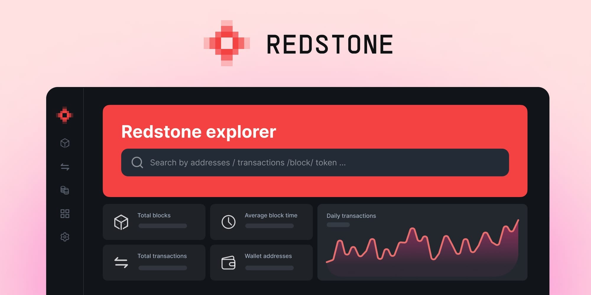 Redstone block explorer