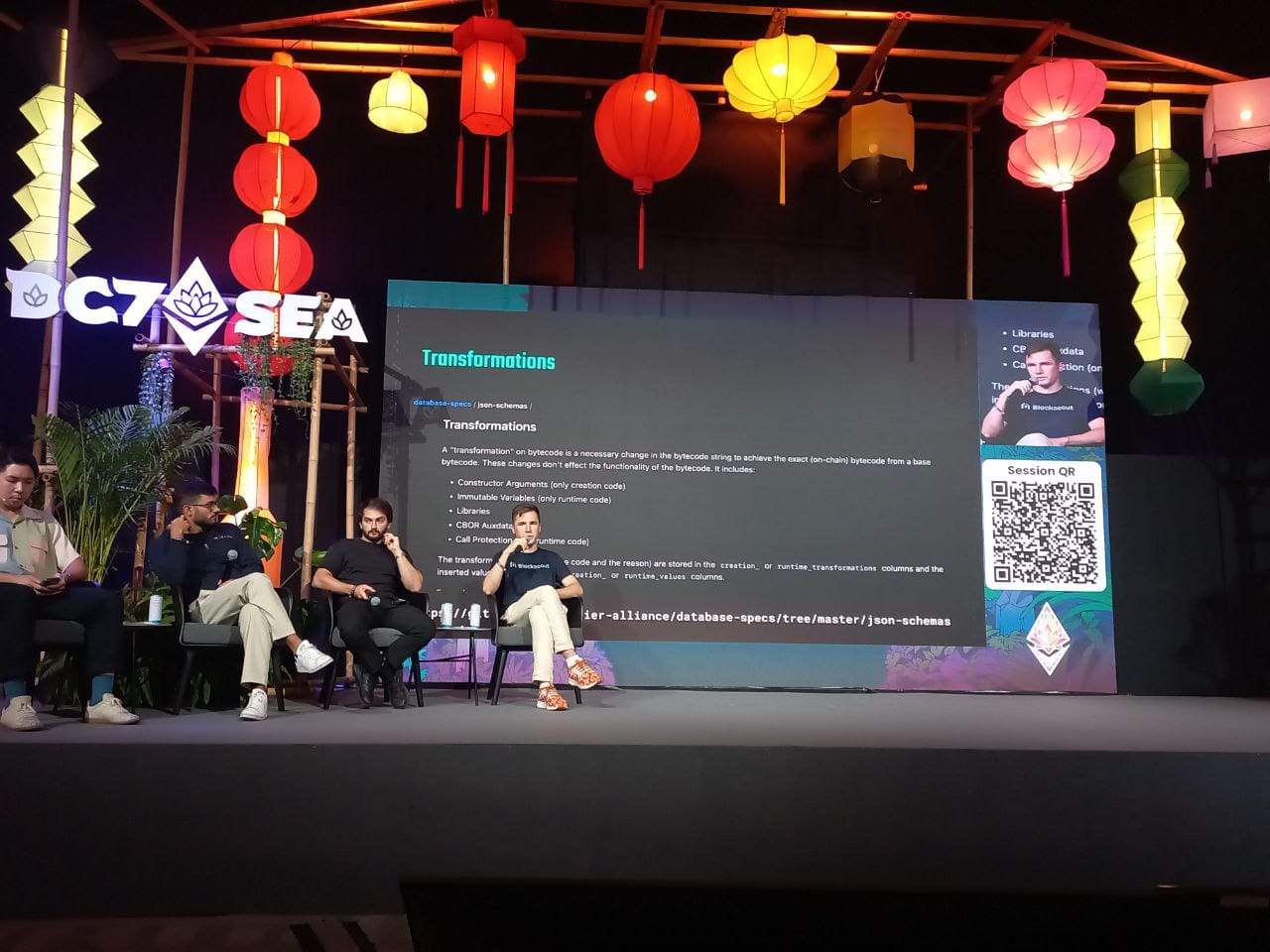 Kirill from Blockscout talking about Vera