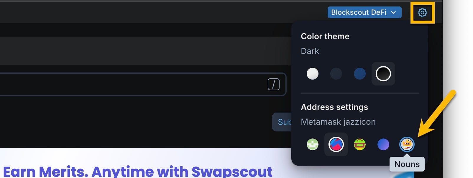 Blockscout Nouns PFP