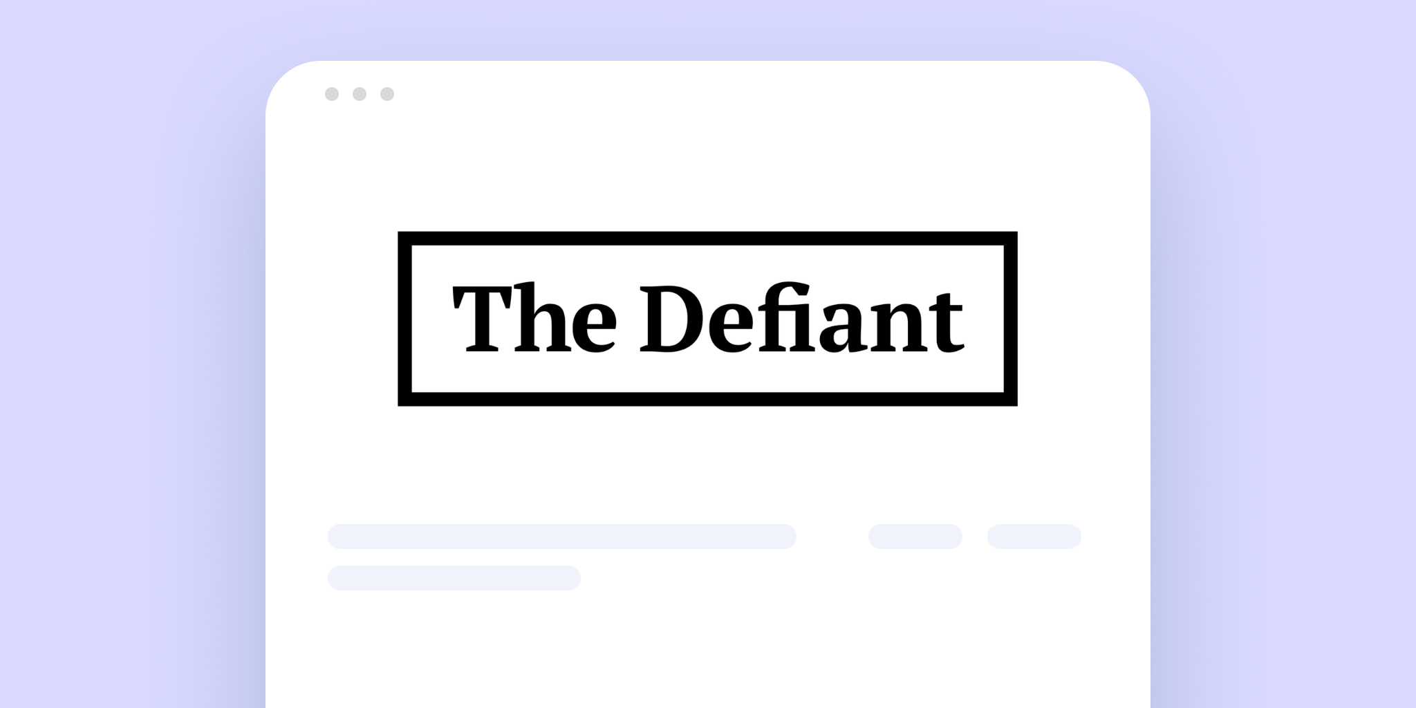 The Defiant: Vitalik May Not Love DeFi, But He Uses It