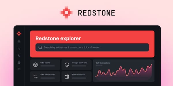 Announcing the Redstone Block Explorer: Your Gateway to Onchain Worlds